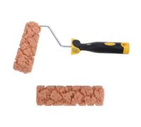 HOMOBABE Rouleau de Peinture Décoratif Texturé pour Murs, Brosse Éponge | Création de Texture Naturelle, Couverture Précise des Bords, Application Uniforme, Rouleau de Rechange