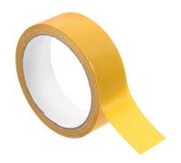 HOMOBABE Ruban Adhésif Haute Viscosité Jaune en Tissu Maille sans Traces ni Résidus pour Sols et Cuir pour Fixation de Tapis et Revêtements