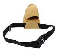 HOMOBABE Sacoche à Outils en Cuir PU Jaune pour Baguette de Soudure Porte-électrode de Soudage Résistant et Solide, pour Électricien et Chantier