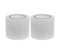 HOMOCONO 2 Rouleaux Ruban Adhésif Étanche Armé pour Réparation de Film de Serrage en Polyéthylène, Rouleaux de 10m pour Entretien Rapide et Protection Les Intempéries