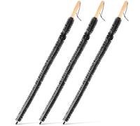 HOMOCONO 3pièces Brosse Radiateur Longue avec Manche Bois Poils Flexibles Denses pour Nettoyage Multi-usages Plumeau Ventilateur et Sèche-linge Rangement Suspendu Facile