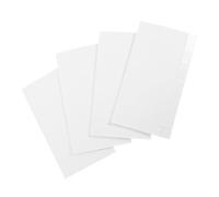 HOMOCONO 4 Feuilles Carrés Mousse Adhésive Double Face EVA | Feuilles Blanches, Assemblage Rapide, Maintien Stable et Réutilisable, pour Maquettes et Projets Créatifs