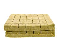 HOMOCONO 98 Blocs Hors-Sol pour Pépinière en Jaune, Absorption d'eau Forte et Drainage, pour Germination de Plantes en Conteneur