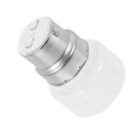 HOMOCONO Adaptateur Convertisseur Stable et Pratique de Douille D'ampoule B22 vers Gu10 en Céramique Blanche Installation Simple pour Éclairage Domestique