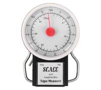 HOMOCONO Balance Mécanique Suspendue Portable 32kg en Plastique et Métal, Capacité Élevée, Pratique Pêche en Extérieur et Pesée de Petits Animaux