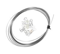 HOMOCONO Bande Chauffante de Scellage 0,6 Mm pour Machine sous Vide, Fil Chauffant 5 M avec 20 Connecteurs, Résistance Haute Température Compatible Scelleuse Thermique, Composant Chauffant