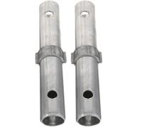 HOMOCONO Bielle de Couplage pour Échafaudage en Acier Inoxydable, 2pcs, Prévention Rouille, Montage Rapide, Adaptée aux Systèmes D’échafaudage Mobiles en Extérieur