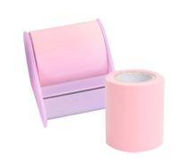 HOMOCONO Bloc-notes Facile à Transporter et Ranger, pour Usage Domestique Adhésif Support en Plastique et Papier Set de 3 Pièces Rose et Archives Classifiées