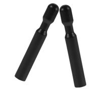 HOMOCONO Boutons de Verrouillage de Porte Voiture 2pcs Noir en Plastique, Remplacement Facile, Goupille de Verrouillage Intérieur pour Pick-up et Berline, Décoration Intérieure