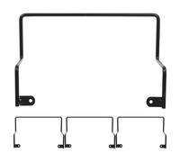 HOMOCONO Butées Antidérapantes Stabilisateur de Matelas Lot de 4 Facile à Installer et Maintien pour Matelas en Métal Noir pour Cadre de Lit Sécurisé