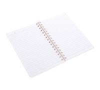 HOMOCONO Carnet Travail Bloc-notes à Spirale Jaune en Papier, Organise les Tâches et Planifie les Agendas, pour Étudiants et Bureau