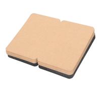 HOMOCONO Cartes Vierges Pliables en Papier Cartonné 50pcs avec Coins Arrondis pour Envoi de Cartes de Vœux et Activités DIY pour Étudiants