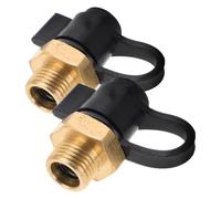 HOMOCONO Connecteur D'admission D'air 2pcs pour Compresseur, Vanne de Ventilation du Réservoir en Métal et Plastique, Remplacement Facile, Compatible Vanne de Régulation de Pression