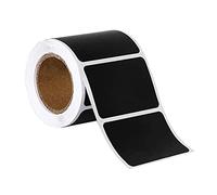 HOMOCONO Étiquettes DIY Autocollantes et Tableau Noir Amovibles 300 en Pvc Étanches Effaçables Faciles à Utiliser pour Cuisine Bouteilles et Pots D'assaisonnement