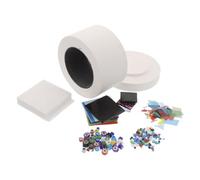 HOMOCONO Four à Micro-ondes pour Fusion du Verre - Kit 1 Set avec Accessoires et Papier de Doublure - Chauffage Rapide, Portable - Pour Fabrication de Bijoux et Ateliers de Verre Fondus