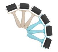 HOMOCONO Lot de 6 Rouleaux en Caoutchouc et Plastique pour Impression, Outil Robuste pour Gravure et Peinture, pour Garçon et Filles en Activités Créatives