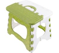 HOMOCONO Marche Pied Garçon et Filles Pliant Portable en PP Vert, Tabouret Pliable Pratique et Compact pour Maison, pour Chambre D'garçon et Filles et Salle de Bain