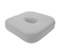 HOMOCONO Oreiller Rembourré en Mousse à Mémoire avec Trou Ergonomique pour Piercing D'oreille, Soutien Stable pour Lobe et Confort à Domicile, pour Soins Post-perçage