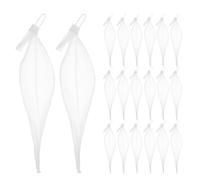 HOMOCONO Paquet en Filet Blanc Petite Boucle pour Rangement Œufs Lot de 100 en PP et PE Grosse Capacité pour Divers Scénarios de Conservation et Transport