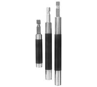 HOMOCONO Porte-embout 3 Pièces Magnétique Rétractable en Acier Alliage Rallonge Adaptateur de Tige Hexagonale pour Perceuse pour Travaux de Vissage Précis