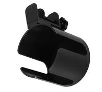 HOMOCONO Porte-gobelet à Clip en Métal Noir pour Bureau Cuisine, Fixation sans Perçage, Prise Solide, Gain de Place, Compatible Bouteilles et Boissons, Pince 4-45mm