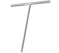 HOMOCONO Racloir à Crêpes Pratique en Acier Inoxydable Petit Format, Ustensile à Crêper Monobloc Ergonomique, Grattoir à Crêpes Métal Cuisine Maison, Outil D’étalage pour Crêpières