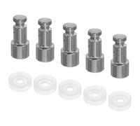 HOMOCONO Soupapes à Flotteur et Installation Simple 5 Ensembles 4l 5l 6l en Acier Inoxydable Joints en Caoutchouc, Résistance Corrosion pour Autocuiseur Électrique