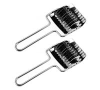 HOMOCONO Trancheuses Manuelles Outil Multi-usage Lot de 2 en Acier Inoxydable pour Couper les Oignons Verts et Légumes Facile à Utiliser Cuisine Maison