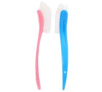 Homoyoyo 2pièces Brosse De Nettoyage Multifonction Pour Bouteilles Et Tasses Brosse Pratique Avec Tête Flexible Idéale Pour Éliminer Les Salissures Et Atteindre Les Profonds Bleu Rose