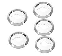 Homoyoyo 5pièces Base De Bouton De Commande Pour Cuisinière à Remplacement Plastique Pour Grill Bbq Et Four Commutateur Rotatif Et Compatible Nombreuses Marques