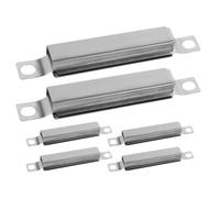Homoyoyo 6 Pièces Tube pour Barbecue Gaz en Acier Inoxydable Argenté | Pièce de Rechange pour Brûleur, Distribution de Flamme Améliorée, Installation Facile, Compatibilité