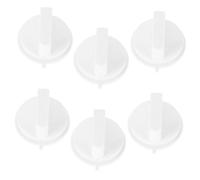 Homoyoyo 6pièces Boutons De Minuterie Ronds De Rechange Pour Four à Micro-ondes Électronique Boutons De Contrôle