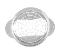 Homoyoyo Accessoires pour Clim Mobile Adaptateur de Tuyau D'échappement à Bouche Plate, Plastique avec Filet, 1 Set pour Meilleure Ventilation