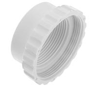Homoyoyo Adaptateur pour Tuyau de Piscine Multifonction en Plastique Blanc, Connecteur Polyvalent pour Fontaines de Piscine et Bassins de Jardin