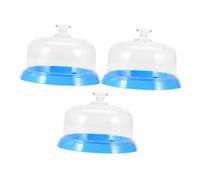 Homoyoyo Boîtes de Rangement pour Mouvement de Montre 3pcs en Plastique Couvercle Anti-poussière pour Ateliers de Réparation Horlogère