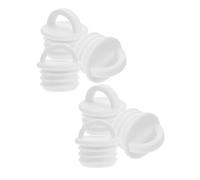 Homoyoyo Bouchons de Vidange en Caoutchouc pour Seaux à Serpillière, Lot de 6, Diamètre 22 mm, Accessoires de Remplacement, Idéal pour Espaces Publics et Usage Domestique