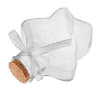 Homoyoyo Bouteilles Verre avec Bouchon Liège Étoile Fioles Décoratives pour Mariage Rangement de Sable Fleurs Séchées et Créations DIY