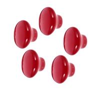 Homoyoyo Bouton de Tirage Rouge, Lot de 5, Taille S pour Meuble Ancien