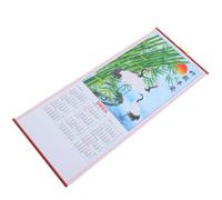 Homoyoyo Calendrier Mensuel Suspendu 2025 en Papier Blanc Corde Suspendre, Design Multifonctionnel pour Organiser Votre Planning Maison Décoration Murale