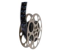 Homoyoyo Décoration Vintage de Bobine de Film en Fer Léger 18 Cm pour Ambiance Cinématographique, pour Soirées à Thème Cinéma et Studios