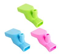 Homoyoyo Extension de Robinet en Silicone Prolongateur de Robinet Pratique 3pcs Facilite le Lavage des Mains des Tout-petits pour Garçon et Filles pour Salle de Bain