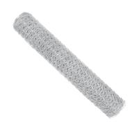 Homoyoyo Filet Métallique Hexagonal Galvanisé Argenté Résistant à l'usure, Coupe Facile, pour Grillage à Volaille et Ventilation de Fondations