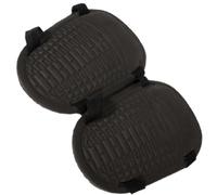 Homoyoyo Genouillère de Travail Épaisse en Eva Noire, Protection Antichoc et Isolation le Froid, pour Jardinage et Peinture, 1 Paire Confortable