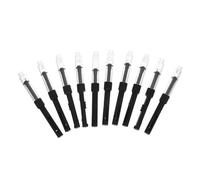 Homoyoyo Lot de 10 outils de recharge d'encre en plastique avec large compatibilité - Convertisseur d'encre rechargeable universel pour stylos plume pour écriture et calligraphie