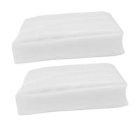 Homoyoyo Lot De 2 Plateaux à Œufs En Mousse Pearl Avec Couvercle, Support De Rangement 30 Œufs, Dimensions 300x255x75 Mm, Organisateur De Porte-œufs Ménager Pour Réfrigérateur