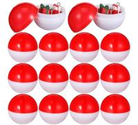 Homoyoyo Lot de 20 Boules Rondes en Plastique Transparent pour Machine à Capsules Automatique, Utilisation Polyvalente pour Fêtes et Chasses aux Œufs de Pâques