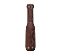 Homoyoyo Mortier Pilon en Bois Wengé 19,5 CM, Outil Manuel Tige Lisse pour Écraser Ail et Épices, Ustensile la Cuisine Pratique pour Préparation D’Ingrédients Frais et Recettes Maison