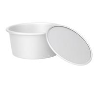 Homoyoyo Moule à Gâteau Rond 15 Cm en Aluminium Anodisé Alimentaire, Fond Antiadhésif, Résistant Chaleur, pour Cheesecakes et Desserts Pâtissiers