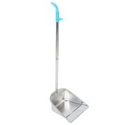 Homoyoyo Pelle à Poussière Acier Inoxydable Épais avec Long Manche et Dents Outil Robuste pour Nettoyage Intérieur et Extérieur Adapté Maison Jardin Bureau