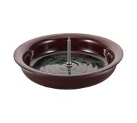 Homoyoyo Plaque de Combustion de Moxa Base de Bâtonnet de Moxa en Céramique Porte-bâtonnets Fixe Plateau de Combustion et Herbes Usage Domestique et Praticiens